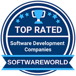 Teqnovos top rated software development company by SoftwareWorld