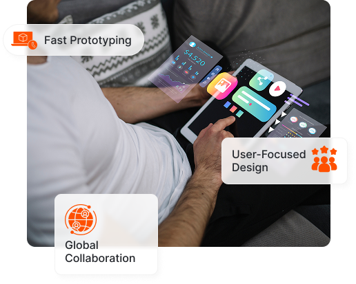 Teqnovos delivers bespoke UI/UX design services to craft visually striking, user-friendly interfaces for digital platforms.