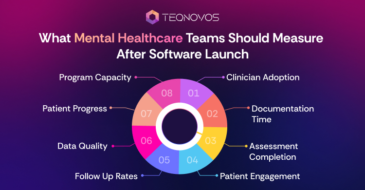 What Mental Healthcare Teams Should Measure After Software Launch - Teqnovos